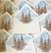Cargar imagen en el visor de la galería, Sobres con ilustraciones de ciudades