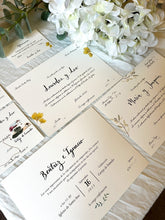 Cargar imagen en el visor de la galería, Invitaciones caligrafiadas