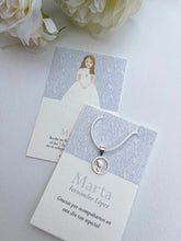 Cargar imagen en el visor de la galería, Detalle pulsera o colgante comunión-Bautizo