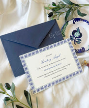 Cargar imagen en el visor de la galería, Invitación boda fajalauza granadina 2