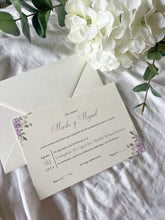 Cargar imagen en el visor de la galería, Invitación boda flores hortensias