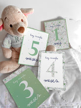 Cargar imagen en el visor de la galería, Cumple mes bebé Tarjetas fotos