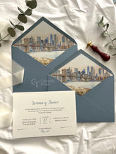 Cargar imagen en el visor de la galería, Sobres con ilustraciones de ciudades