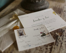 Cargar imagen en el visor de la galería, Invitaciones caligrafiadas