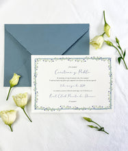 Cargar imagen en el visor de la galería, Invitación boda florecitas "Lúa”