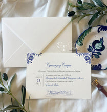 Cargar imagen en el visor de la galería, Invitación boda fajalauza