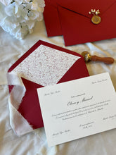 Cargar imagen en el visor de la galería, Invitación boda clásica