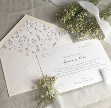 Cargar imagen en el visor de la galería, Invitación boda clásica