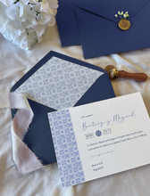 Cargar imagen en el visor de la galería, Invitaciones boda azulejo Portugal