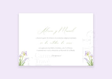 Cargar imagen en el visor de la galería, Invitación Lirio