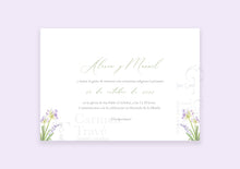 Cargar imagen en el visor de la galería, Invitación Lirio