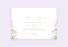 Cargar imagen en el visor de la galería, Invitación Lirio