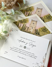 Cargar imagen en el visor de la galería, Sobres con ilustraciones de ciudades
