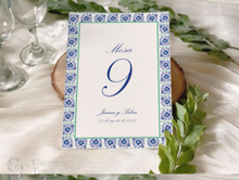 Cargar imagen en el visor de la galería, Invitación boda fajalauza granadina 2
