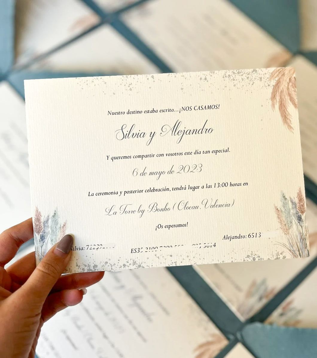 Invitación Pampas