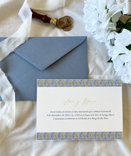 Cargar imagen en el visor de la galería, Invitaciones boda azulejo Portugal
