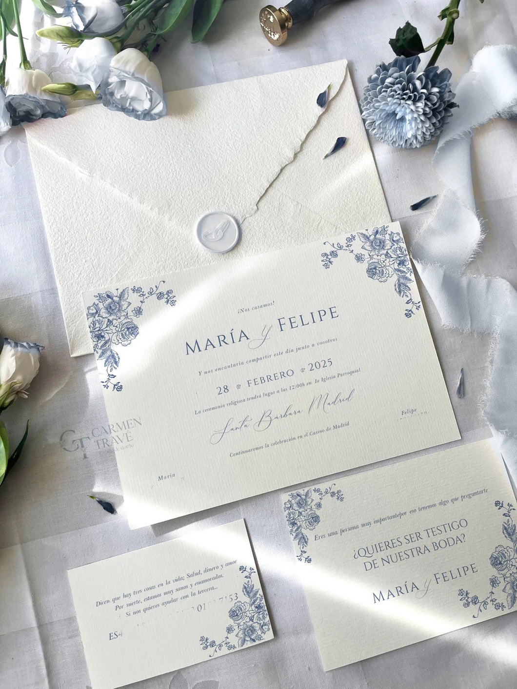 Invitación Boda Eugenia