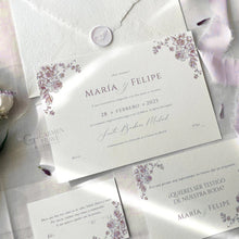 Cargar imagen en el visor de la galería, Invitación Boda Eugenia
