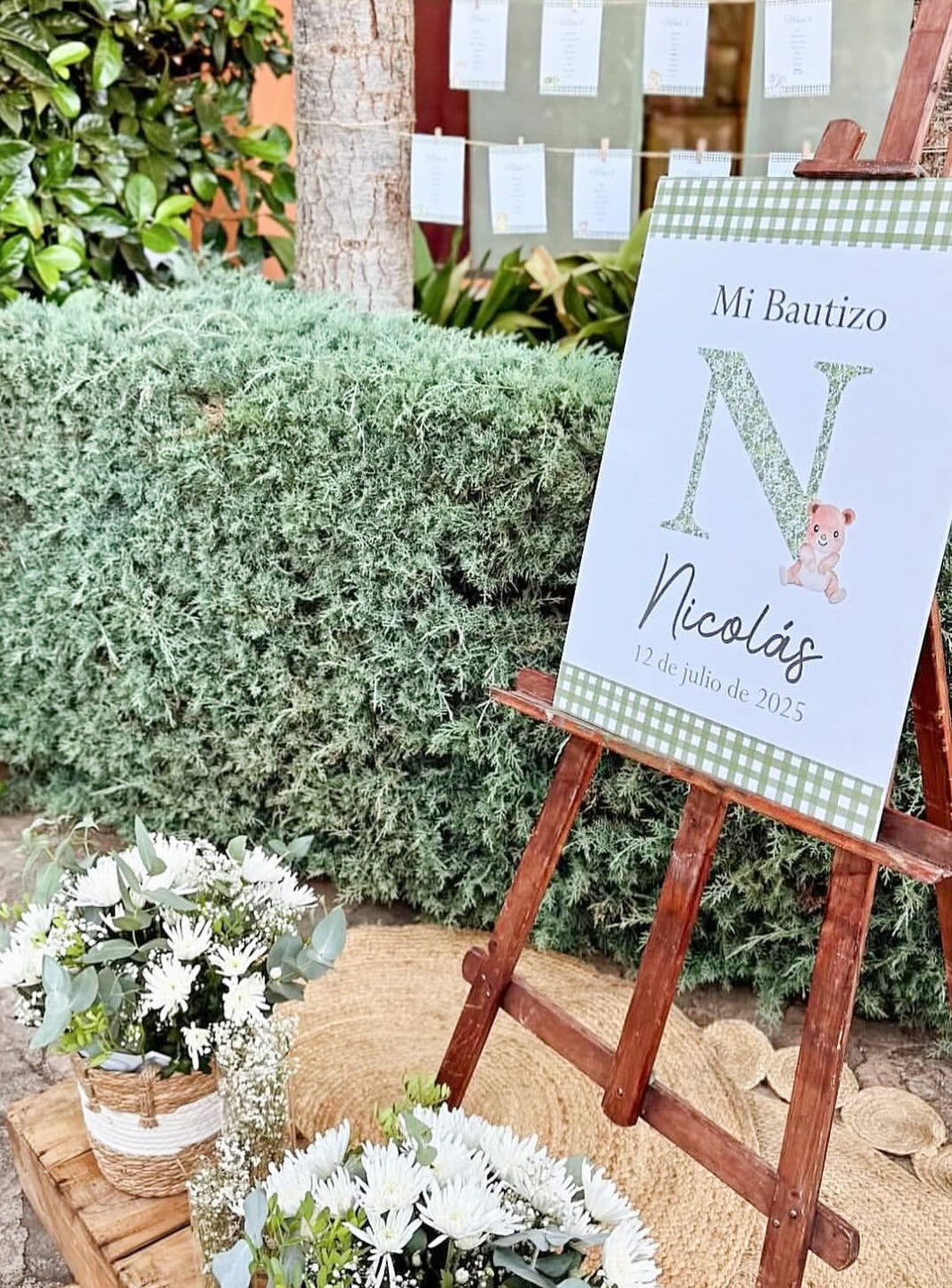 Cartel Comunión y Bautizo